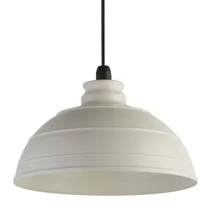 Albion Steel Ceiling Pendant Easy Fit Shade Home Décor Ceiling Light