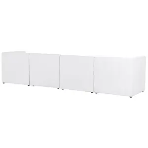 4 Seater Modular Jumbo Cord Sofa Off White LEMVIG