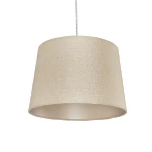 Inlight Ponte Champagne Metallic effect Contemporary Light shade (D)30cm