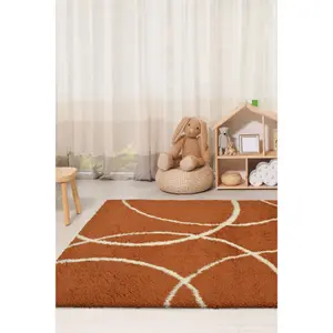 Snug Collection Shaggy Rugs Bubbles Design   I110A