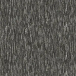 GoodHome Plains Black Metallic effect Textured Wallpaper