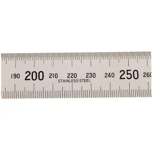 Draper Stainless Steel Rule, 600mm/24" 22672