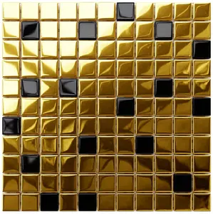 Glass mosaic on mesh for bathroom or kitchen 300mm x 300mm - Cleopatra