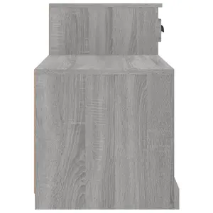 Shoe Cabinet Grey Sonoma 100x42x60 cm Engineered Wood