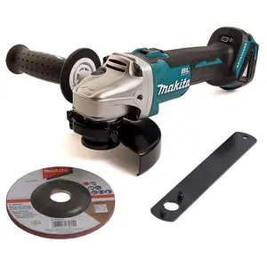 Makita DGA504Z 18v Cordless Brushless 125mm Angle Grinder Bare Tool + Flange Nut