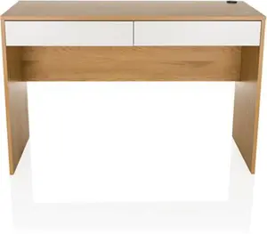 BERGA | 120X50 - Office Desk White/Oak