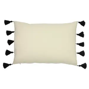 furn. Ashram Eye Embroidered Feather Rich Cushion