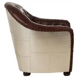 Victor Classic Armchair with Buttoned Back