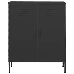 Berkfield Storage Cabinet Anthracite 80x35x101.5 cm Steel