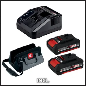 Einhell Power X-Change Impact Power Tool Set - With Battery And Charger - Impact Drill & Brushless Driver Kit - TP-18V BL