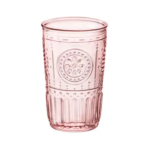 Romantic Highball Glasses - 475ml Pink / 475ml / 12