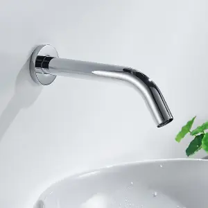 Nes Home Vida Infrared Sensor Basin Tap Automatic Wall Mounted Bathroom Faucet