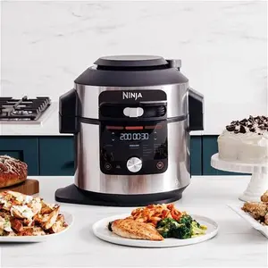 Ninja OL750UK Foodi MAX 15-In-1 Smartlid Multi-Cooker With Smart Cook System 7.5L