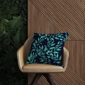 Delicate Green Foliage Outdoor Cushion 45cm x 45cm