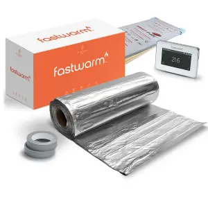 Fastwarm Under Carpet / Under Vinyl Heating Kit - 4.5m - Fastwarm Touch White