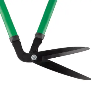 Hardys 36" Long Handled Garden Shears - 1.3kg Lawn Edging Border Trimmer with Soft Grip Handles, Carbon Steel Blade, Green