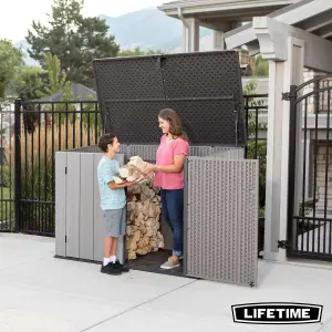 Lifetime 6 Ft. x 3.5 Ft. Horizontal Storage Shed (2124 cubic liters)