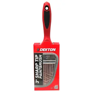 Dekton 4" Sharp Tip Soft Bristles Paint Brush