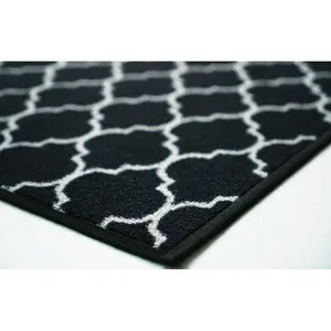 Dawson Door Mat Black / 50cm W x 80cm L