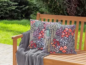 Set of 2 Outdoor Cushions CASTELARO Multicolour