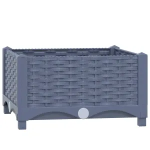 Berkfield Raised Bed 40x40x23 cm Polypropylene