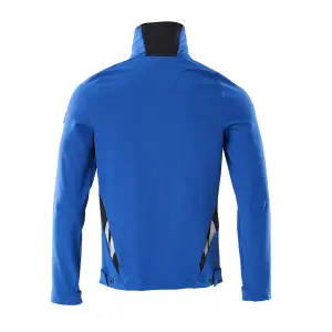 Mascot Accelerate Ultimate Stretch Lightweight Work Jacket (Azure Blue/Dark Navy)  (Small)