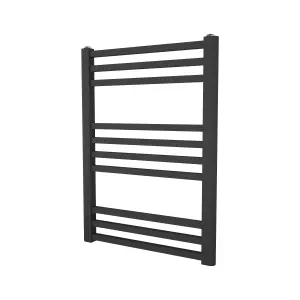 Agadon Willow Designer Towel Radiator 677 x 500 Anthracite Structure - 928 BTU - 10 Years Guarantee