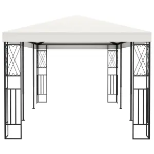 Berkfield Gazebo 3x6 m Cream Fabric