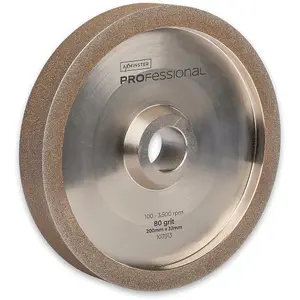 Axminster Professional CBN Wheel 200 X 32mm - 80g