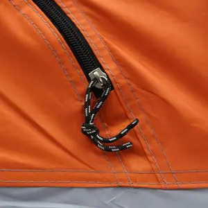 1 Person Tent Orange/Grey