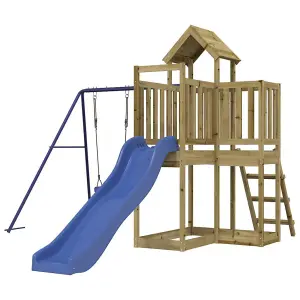 Berkfield Outdoor Playset Impregnated Wood Pine