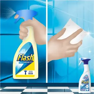 Flash Bathroom Surface Cleaner Spray, 500ml