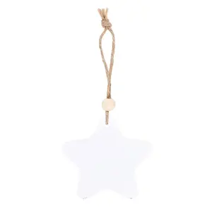 Something Different Good Friends Star Hanging Sentiment Sign White (One Size)