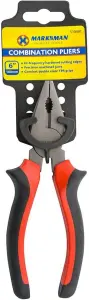 Combination Pliers Set Soft Grip Handle Steel Plier Cutter Hand Tool Craft 6 Inch