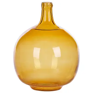 Decorative Vase GOSHT Glass Orange