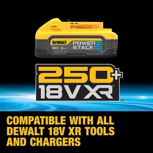 Dewalt DCK2050H2T 18v XR Brushless Powerstack Combi Hammer Drill + Impact Driver