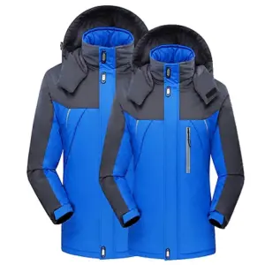 Women Blue UK10 Wind and Waterproof Thermal Jacket