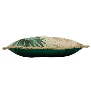 furn. Amazonia Botanical Jacquard Feather Filled Cushion