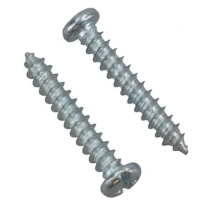 Self Tapping Screws PH2 Drive 4mm (width) x 25mm (length) Fasteners 28pcs