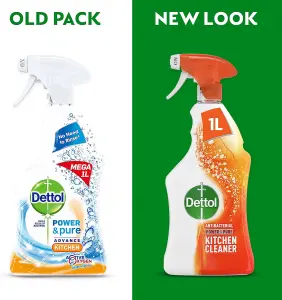 Dettol Power And Pure Kitchen Cleaner Spray 1L