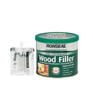 Ronseal High performance Natural Ready mixed Wood Filler, 1kg