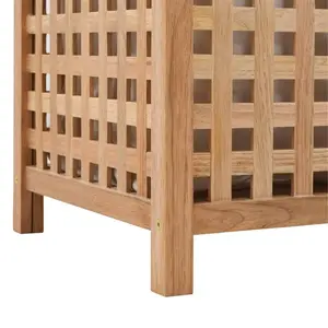 Wood Laundry Hamper 65cm H x 39cm W x 39cm D