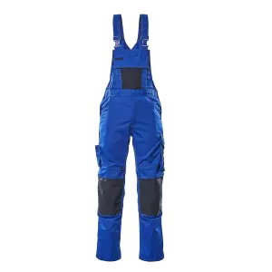 Mascot Unique Augsburg Bib & Brace - Royal/Dark Navy Blue   (44.5) (Leg Length - Long)