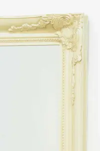 MirrorOutlet Buxton Ivory Wall Mirror 111 x 79 CM