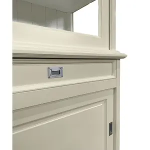 Stiles Display Cabinet Cream