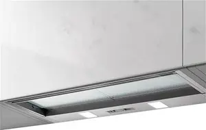 Elica Sklock-LED-90 Telescopic Cooker Hood, Stainless Steel