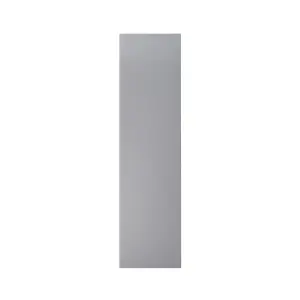 GoodHome Balsamita Matt grey slab Standard End panel (H)2400mm (W)610mm