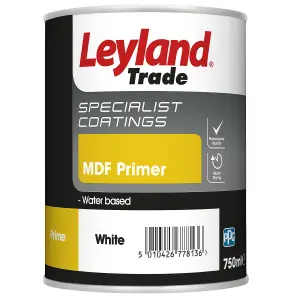 Leyland Trade Specialist White MDF Primer, 750ml