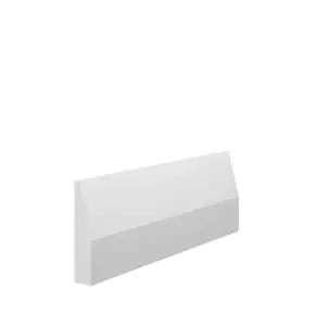 Skirting World Chamfer MDF Architrave - 70mm x 15mm x 3050mm, Primed