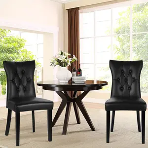 Adreana Upholstered Dining Chair (Set of 2) Black